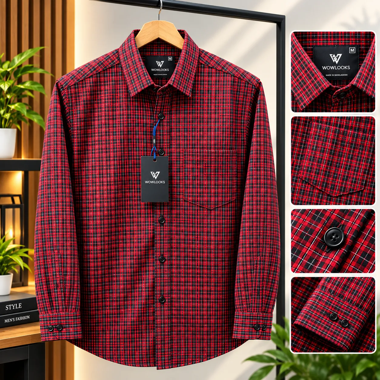 Check shirt
