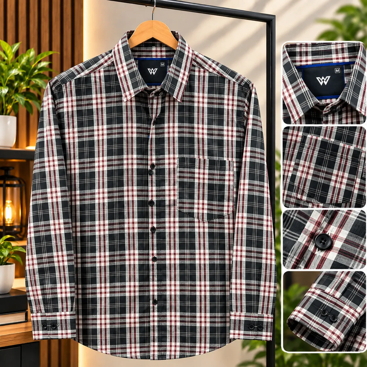 Check shirt