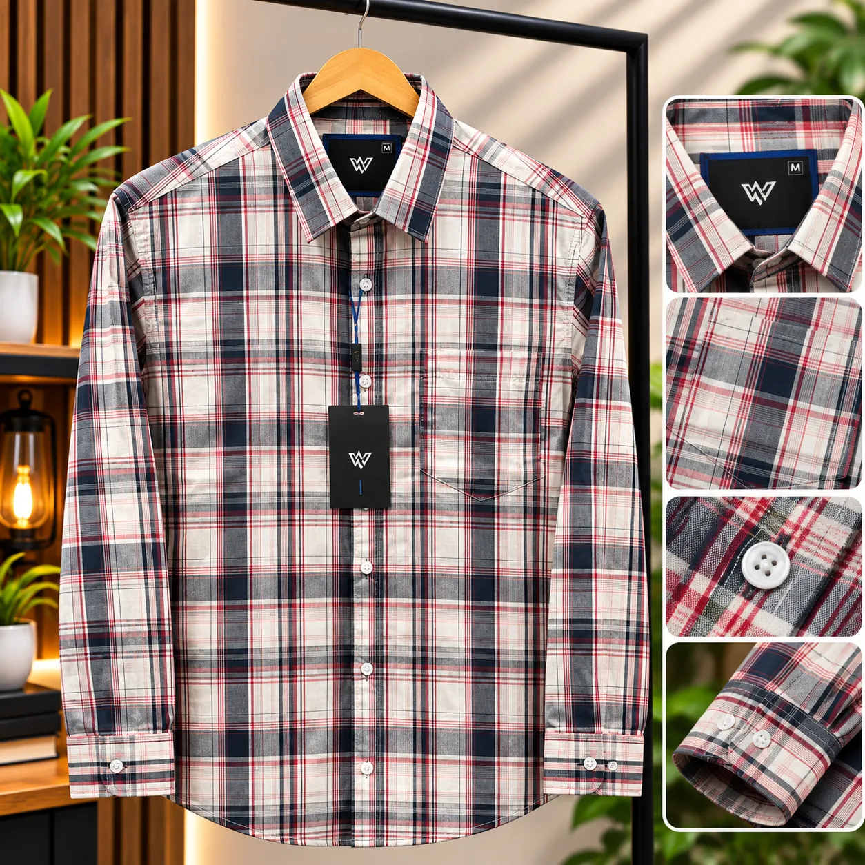 Check shirt