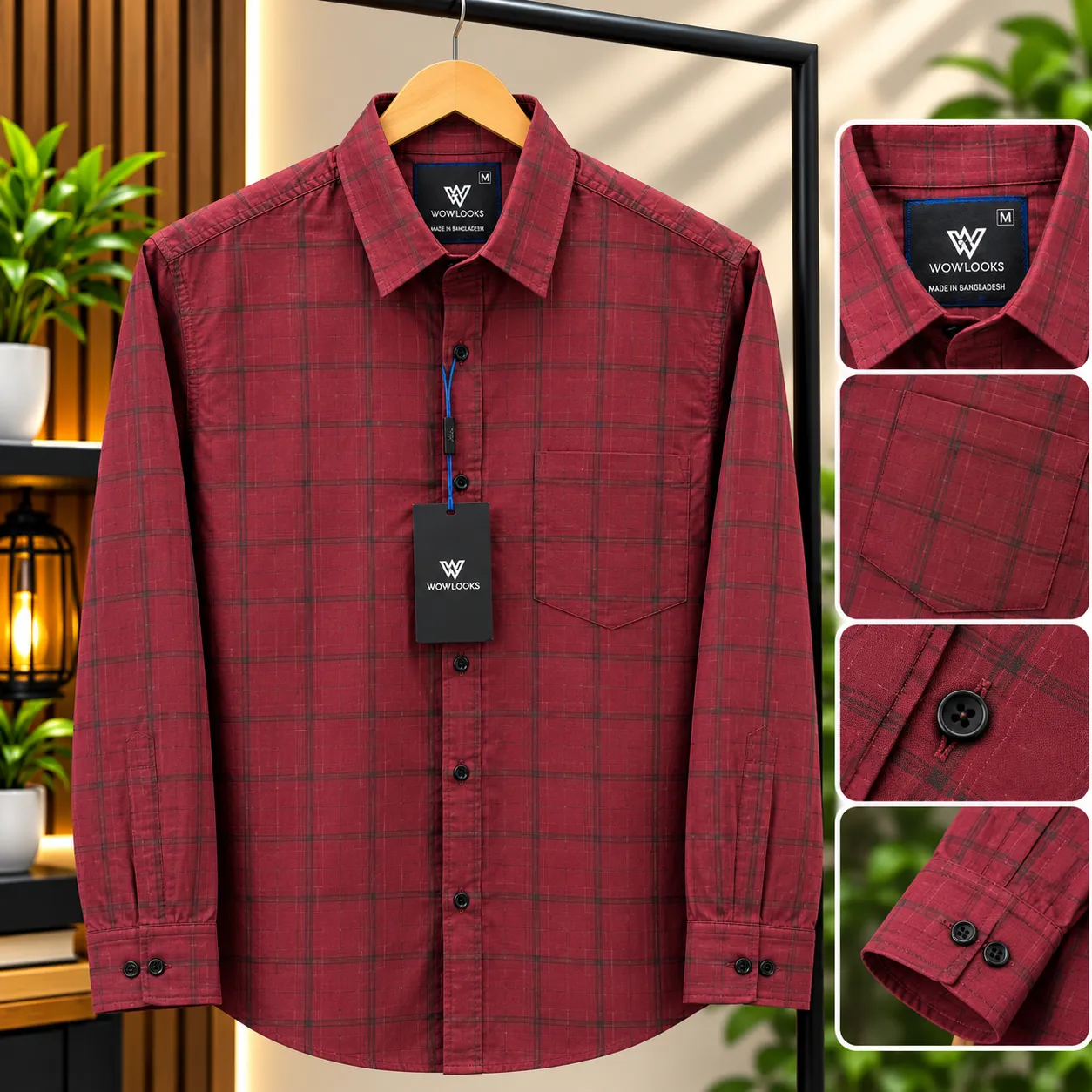 Check shirt
