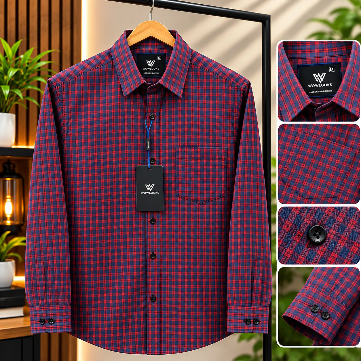 Check shirt