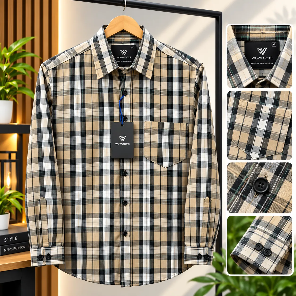 Check shirt