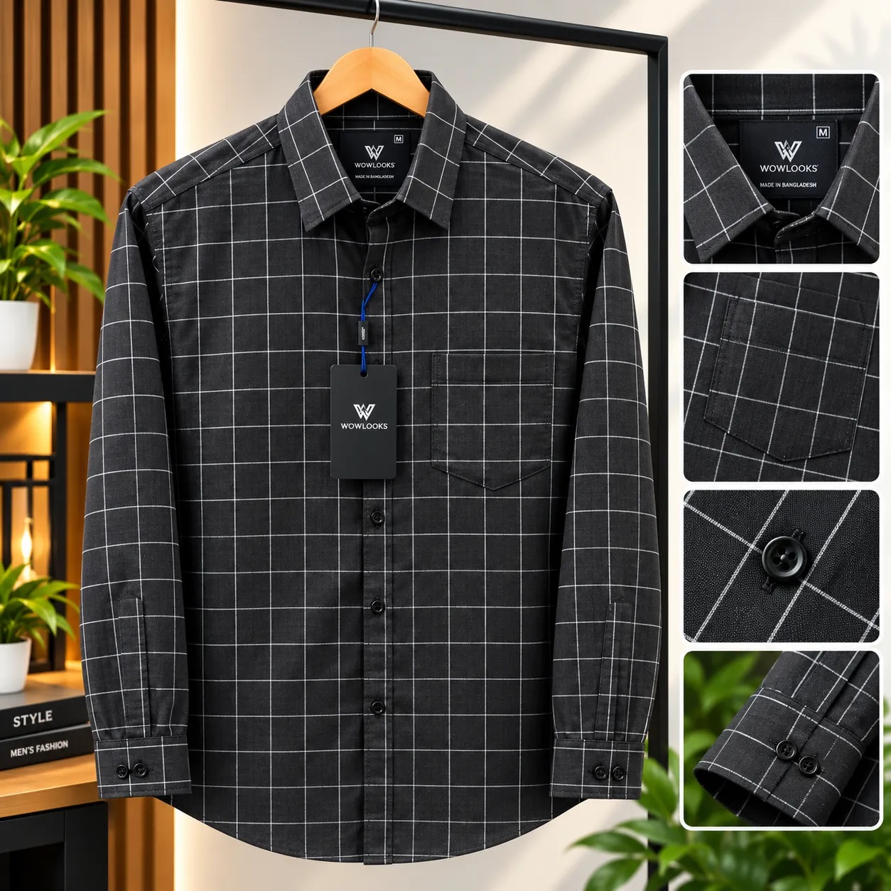 Check shirt