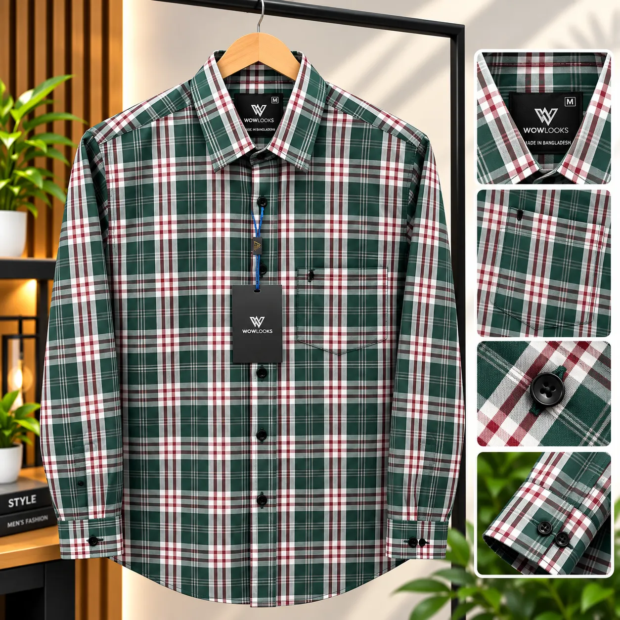 Check shirt