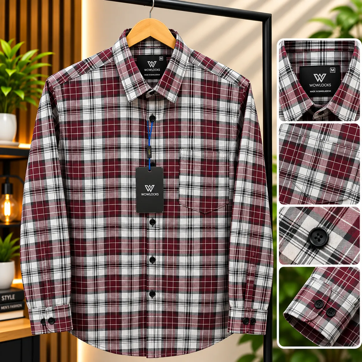 Check shirt