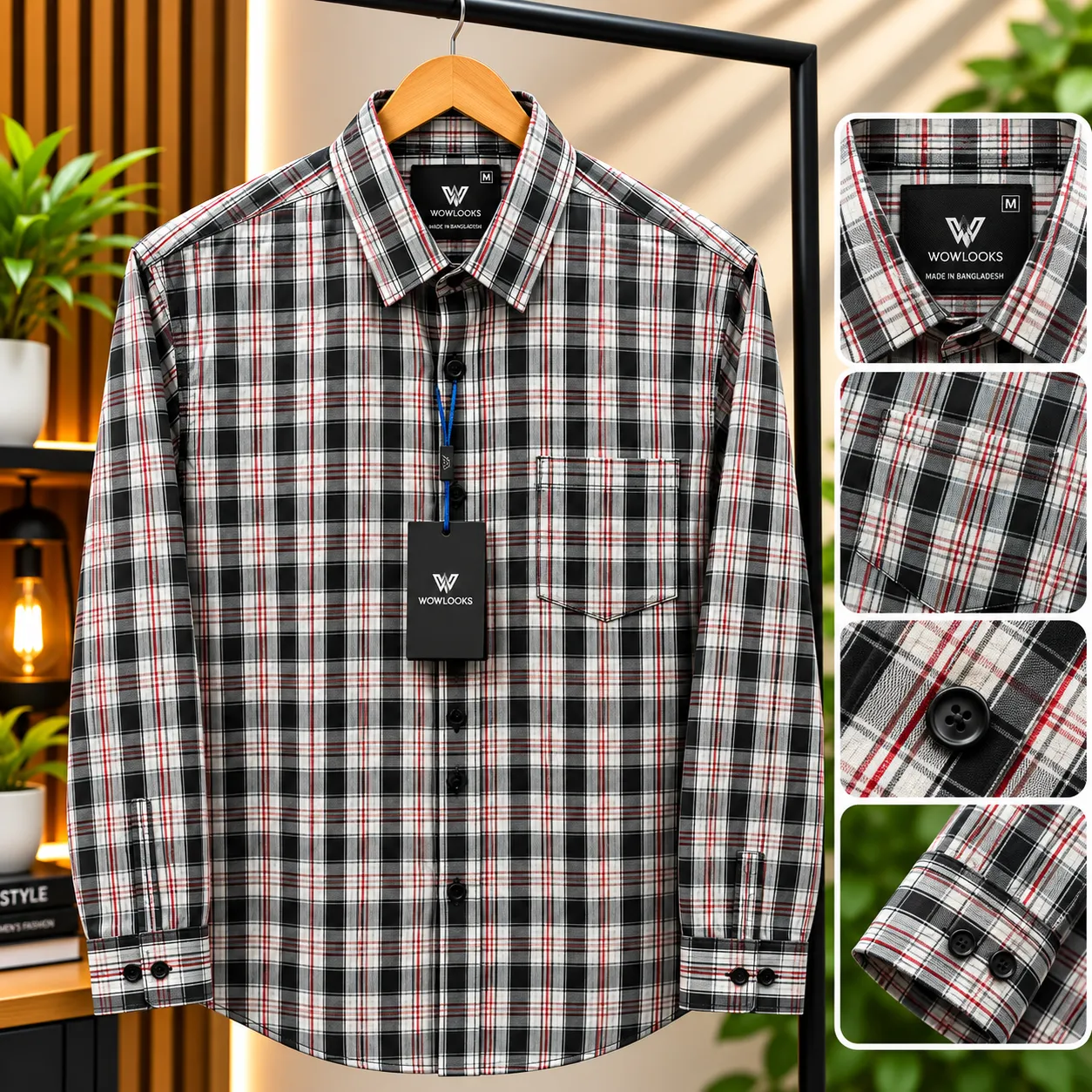 Check shirt