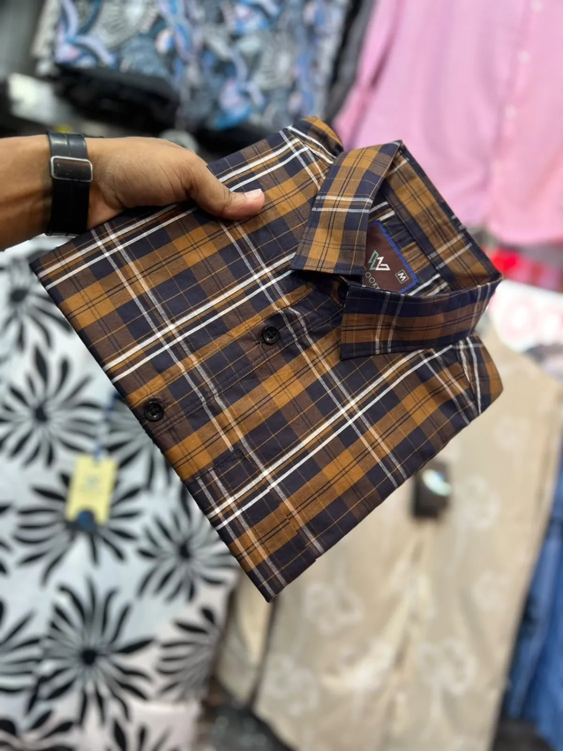 Check shirt