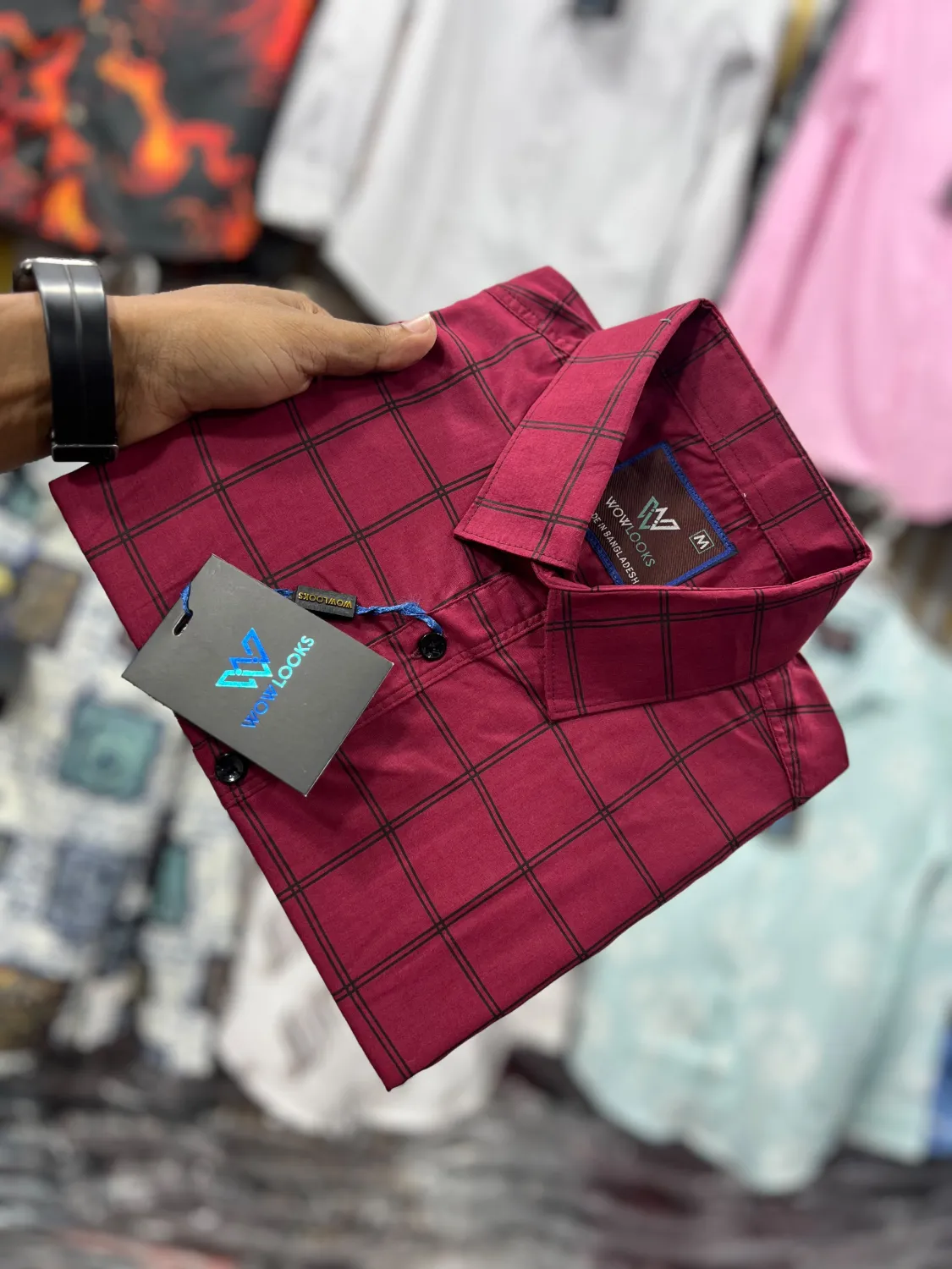 Check shirt