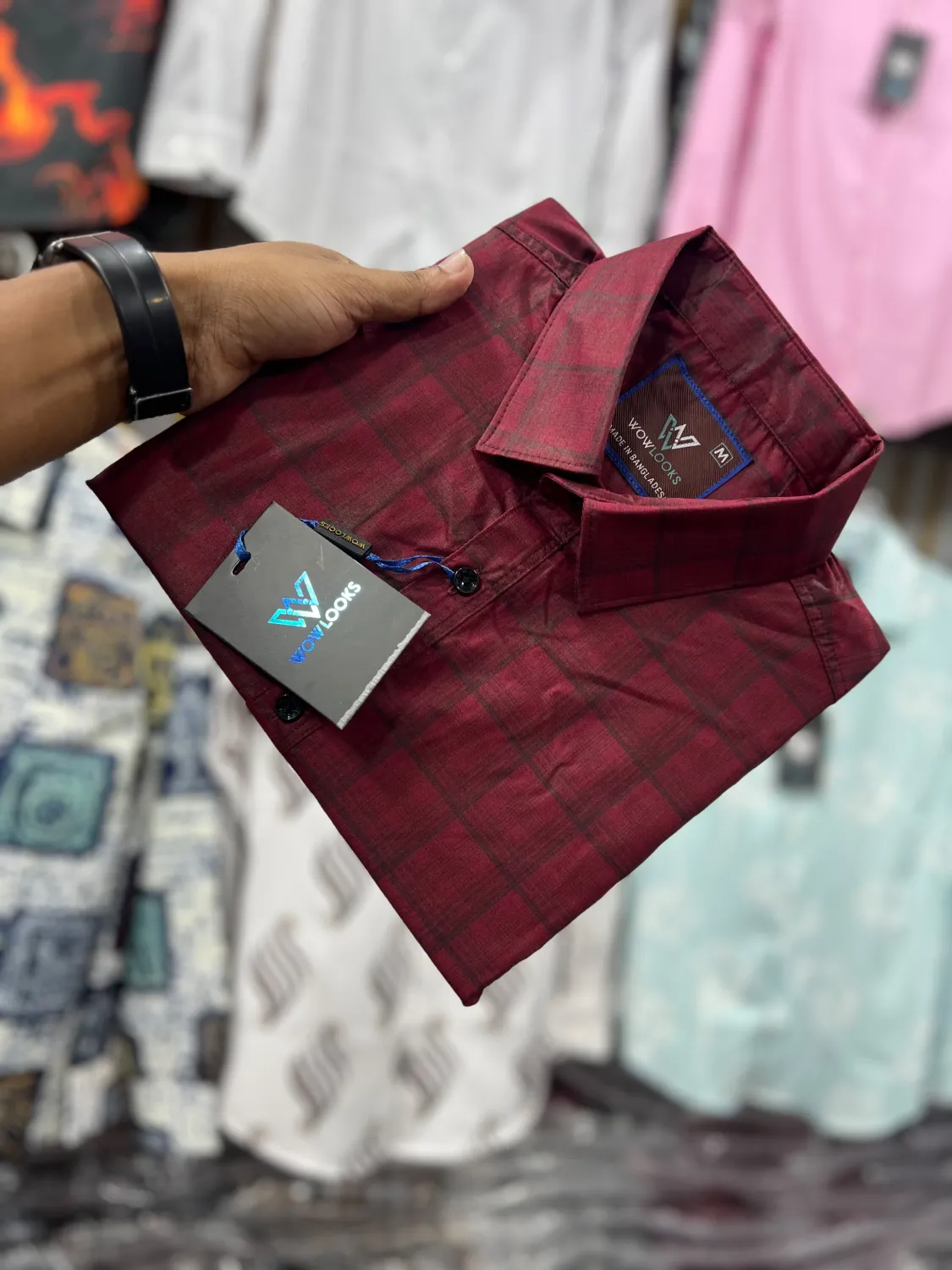Check shirt