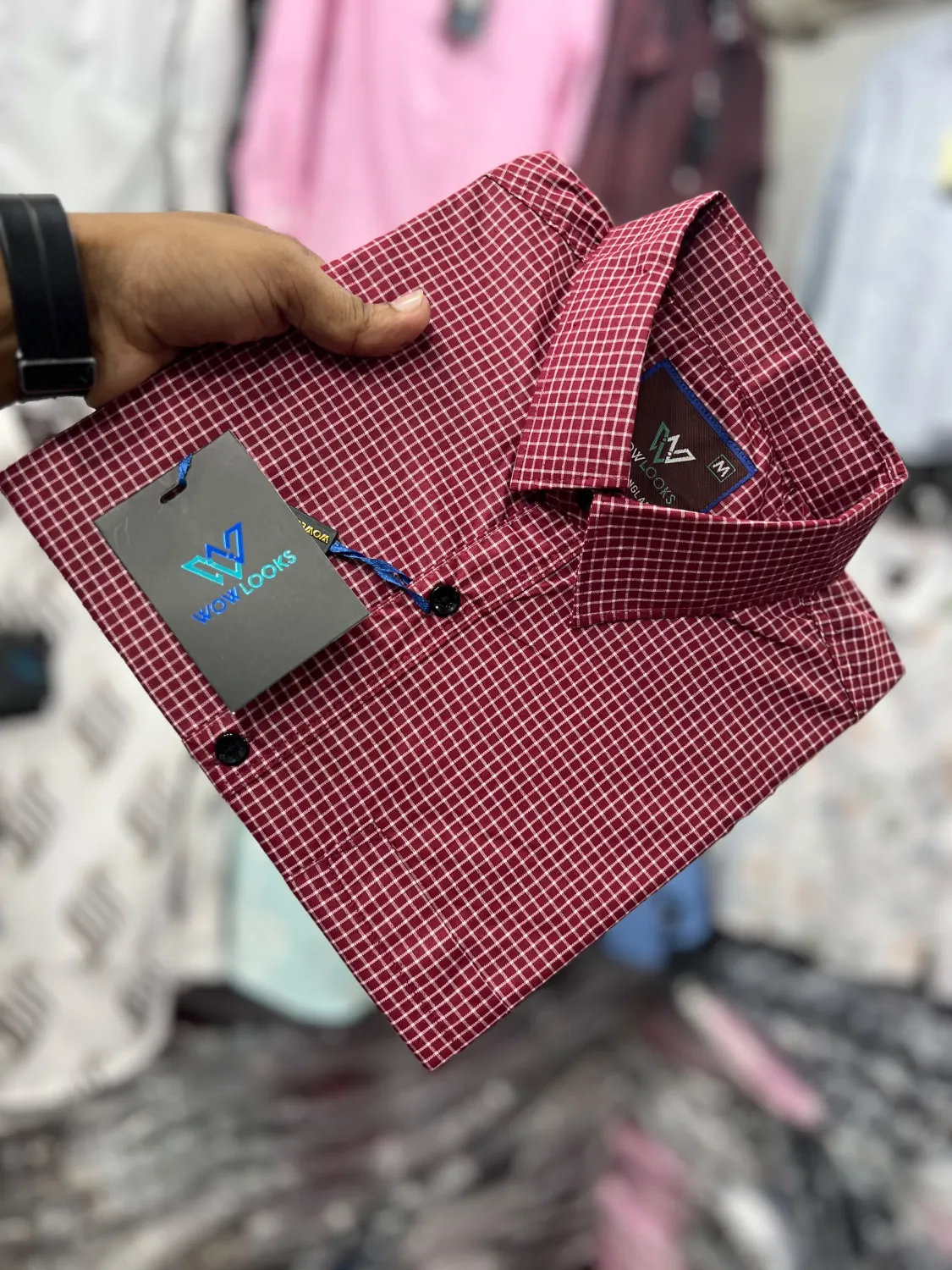 Check shirt