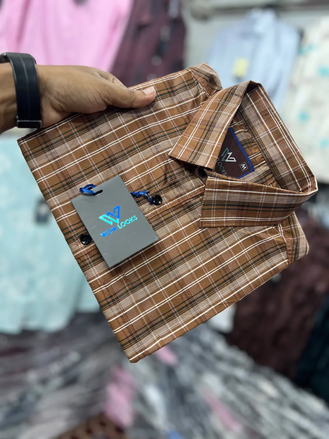 Check shirt