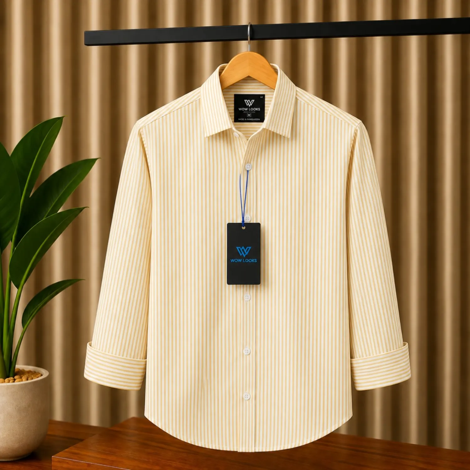 Premium Cotton Check Shirt