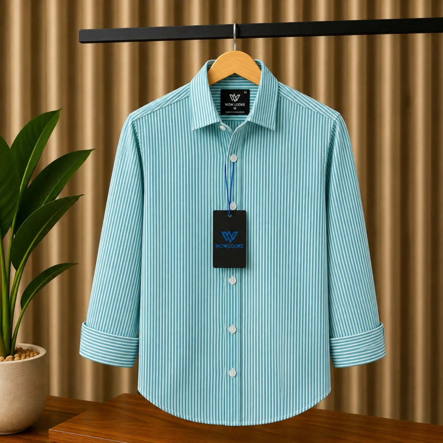 Premium Cotton Check Shirt