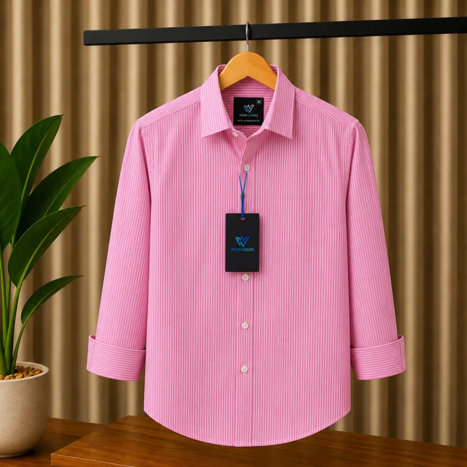Premium Cotton Check Shirt