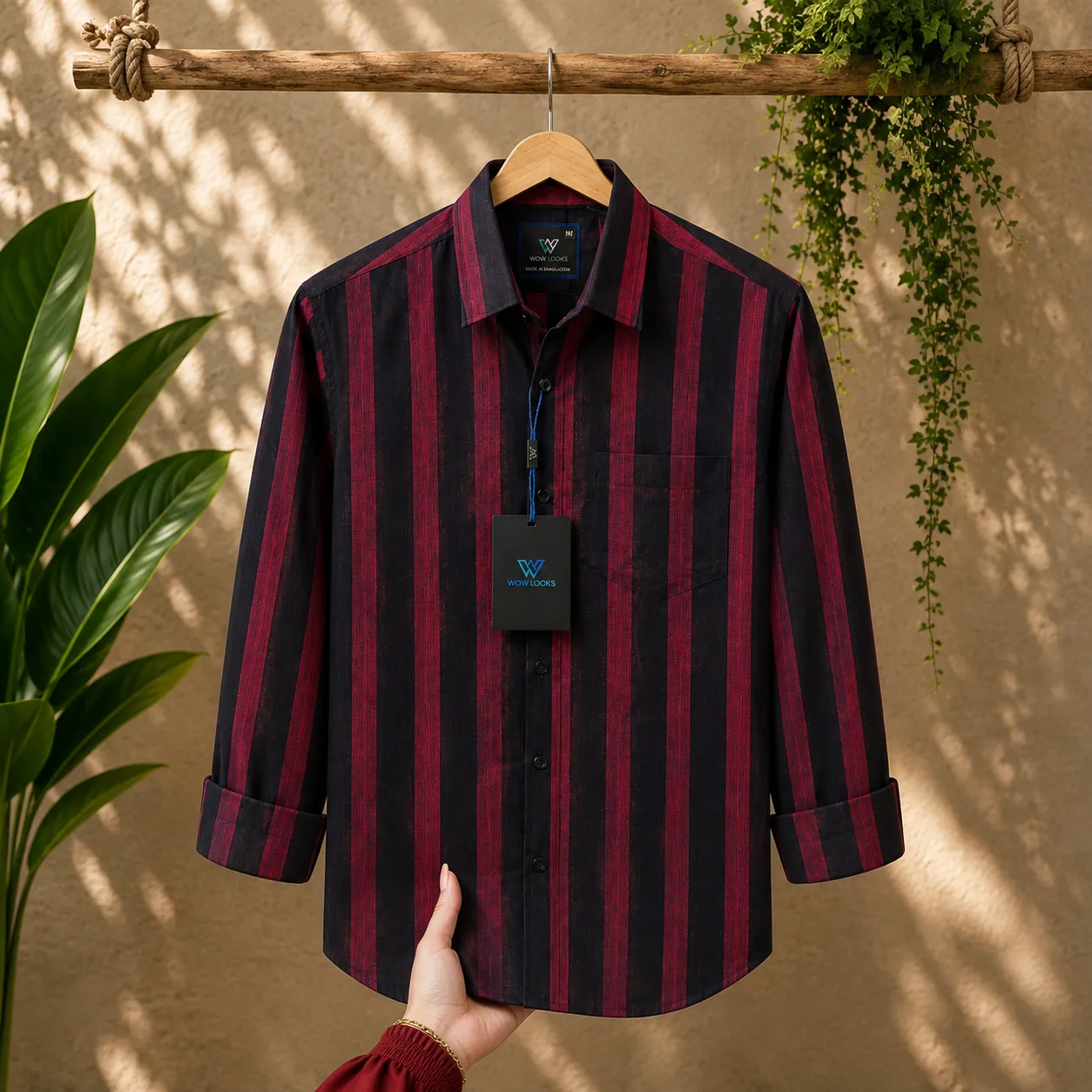 Premium Cotton Check Shirt