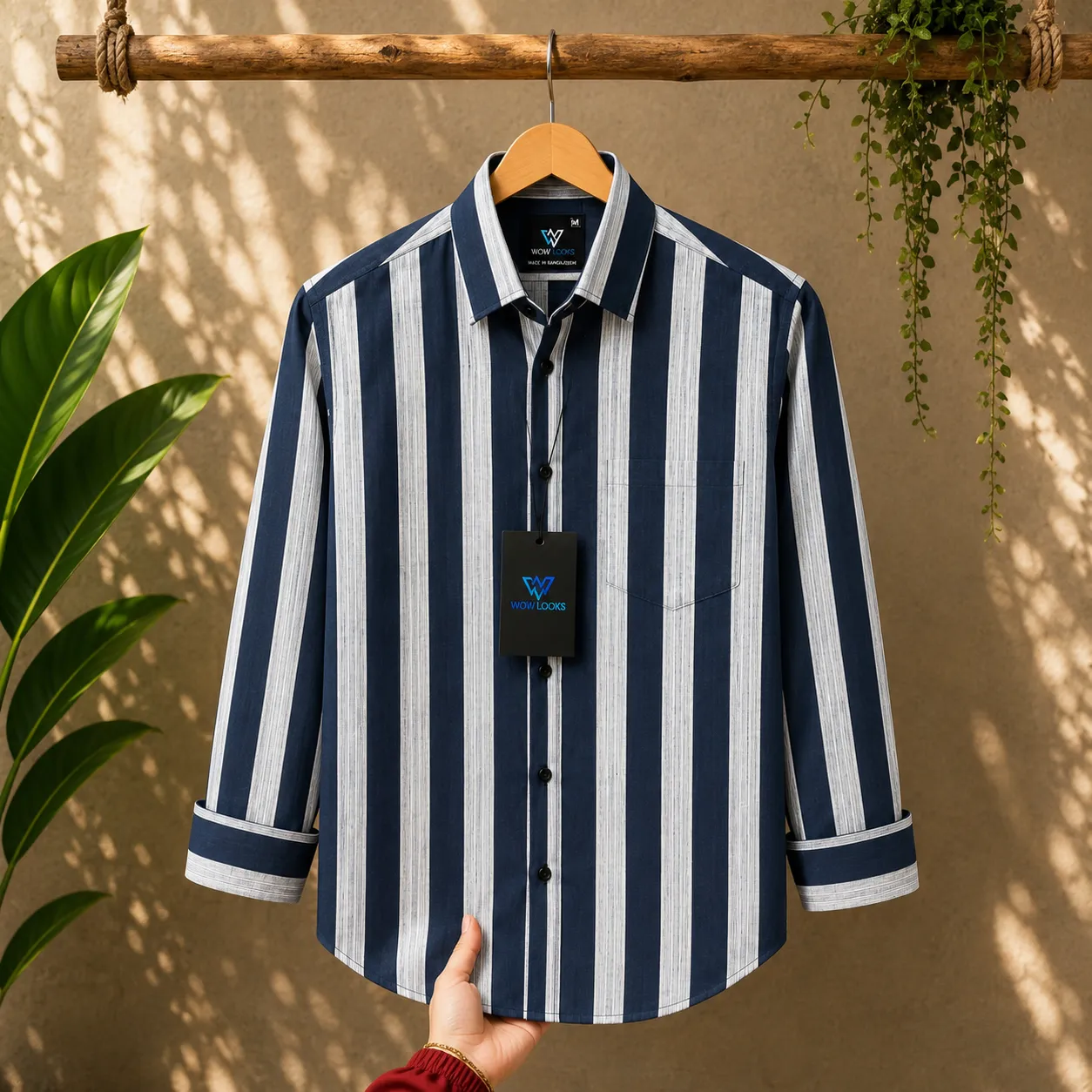 Premium Cotton Check Shirt