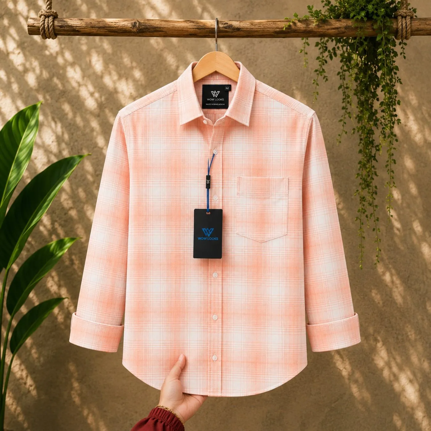 Premium Cotton Check Shirt