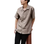 Drop shoulder Cuban Shirt